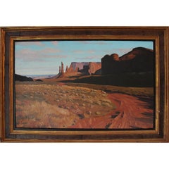 "Monument Valley" Totem Pole Realistic Landscape Painting