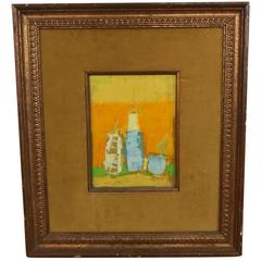 David Adickes Small Still Life Painting