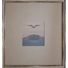 Quadriptych - Mixed Media Abstract, Landscape Collage