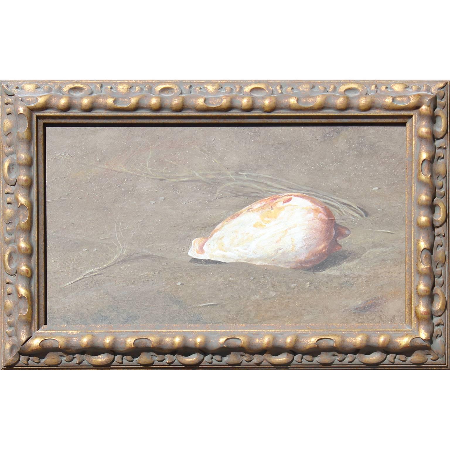 Kermit Oliver Still-Life Painting - Early Still Life of a Shell