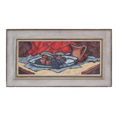 The Yellow Tablecloth, Abstract Still Life