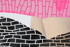 "DUAL Pop Icon No. 1", Monumental Contemporary Spray Painted Portrait