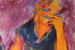 "Why Not Ask for More" Impressionist Abstract Figurative