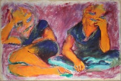"Why Not Ask for More" Impressionist Abstract Figurative