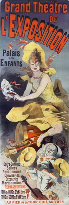 Grand Theatre de l’Exposition, from Les Maîtres de l'Affiche