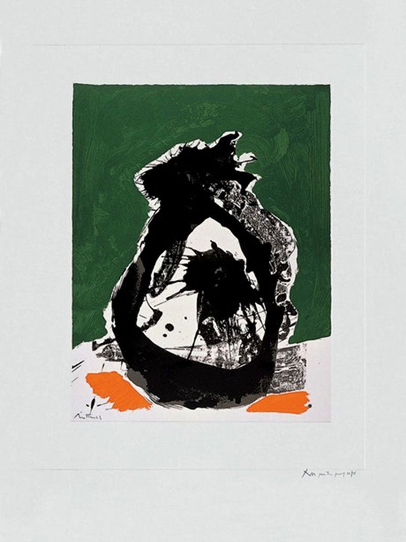 Robert Motherwell Print - Untitled (From the Basque Suite)