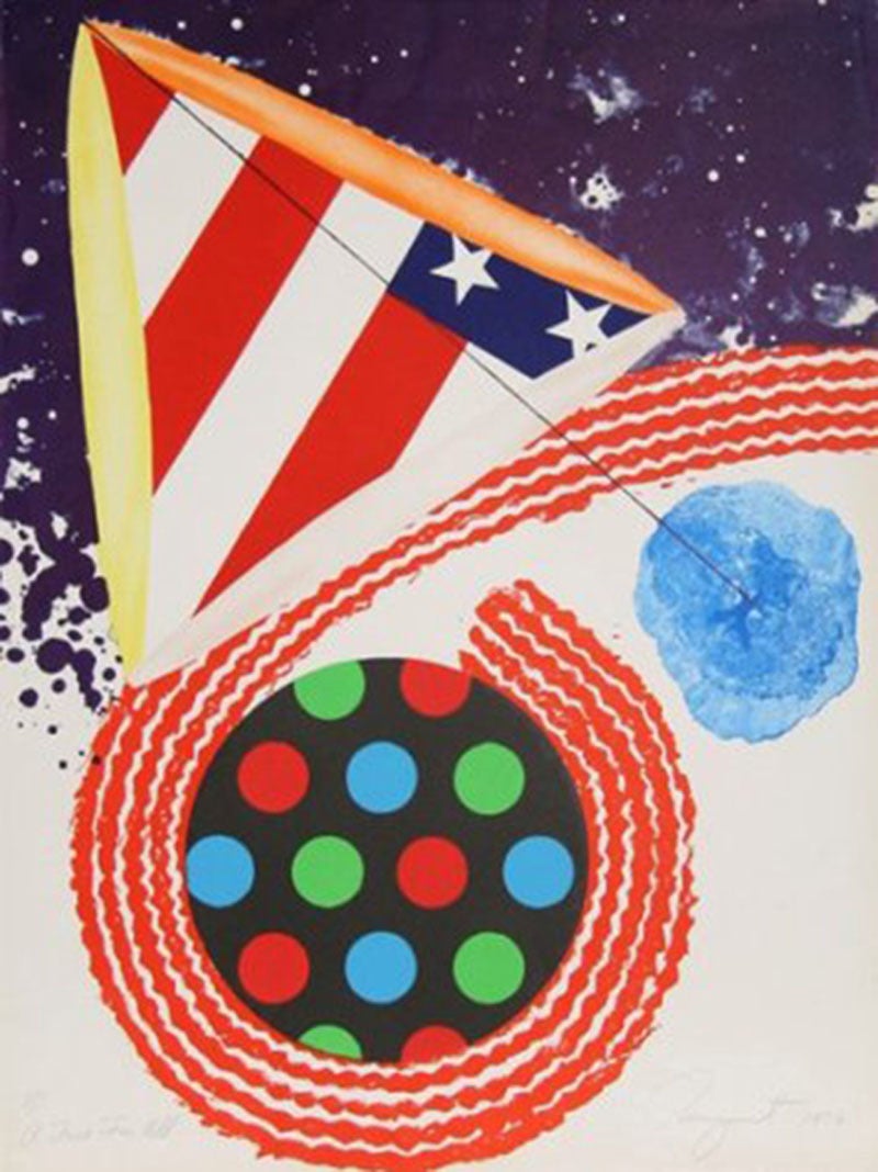 James Rosenquist Print - A Free for All