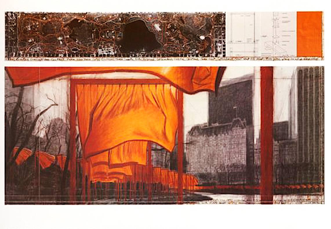 The Gates (p) - Print by Christo and Jeanne-Claude
