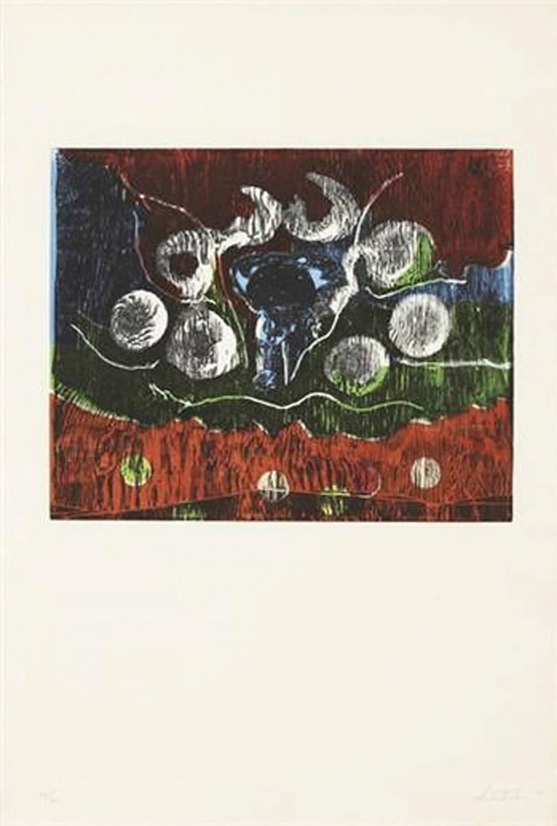 Helen Frankenthaler Abstract Print - The Grove