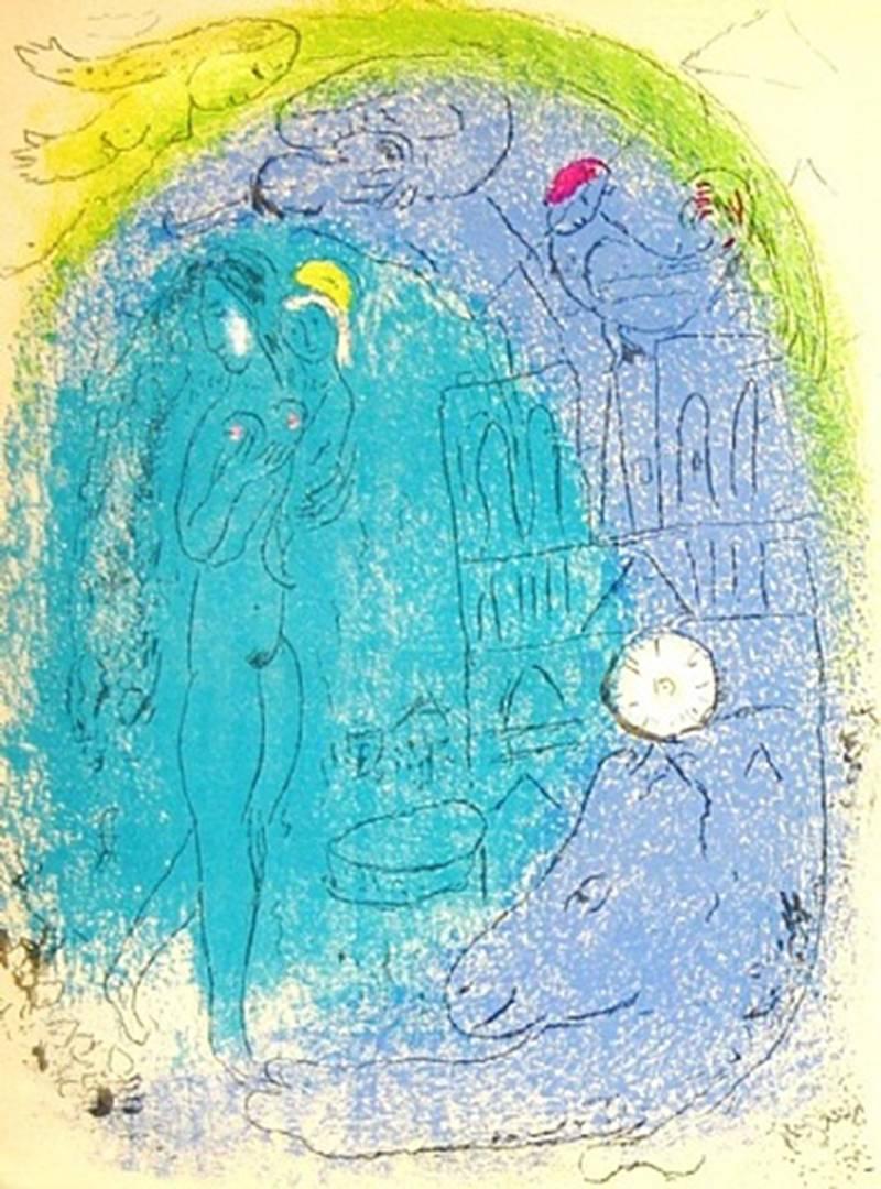 La Mere et L’Enfant avant la Dame de Notre - Print by Marc Chagall