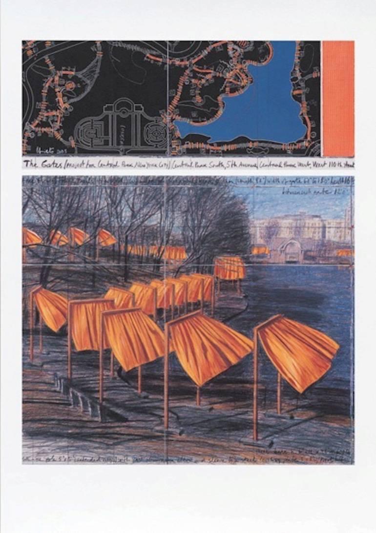 The Gates (m) - Print by Christo and Jeanne-Claude
