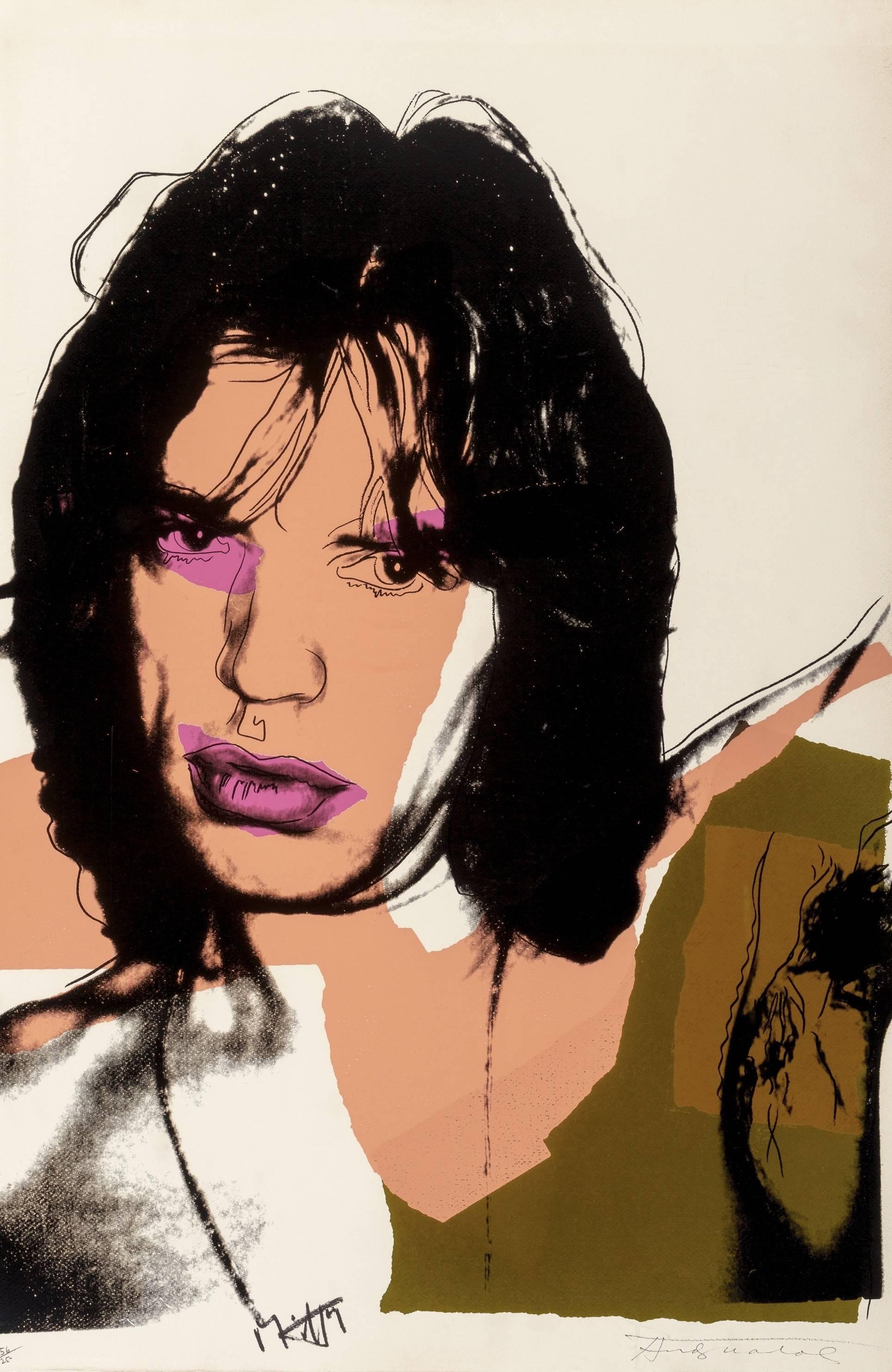 Mick Jagger #141 - Print by Andy Warhol