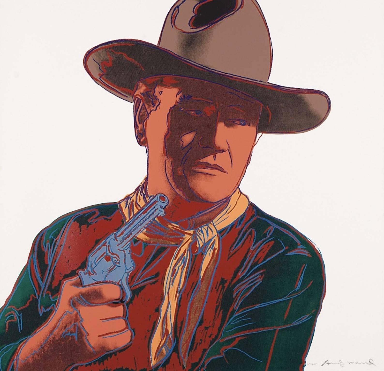 John Wayne - Print by Andy Warhol