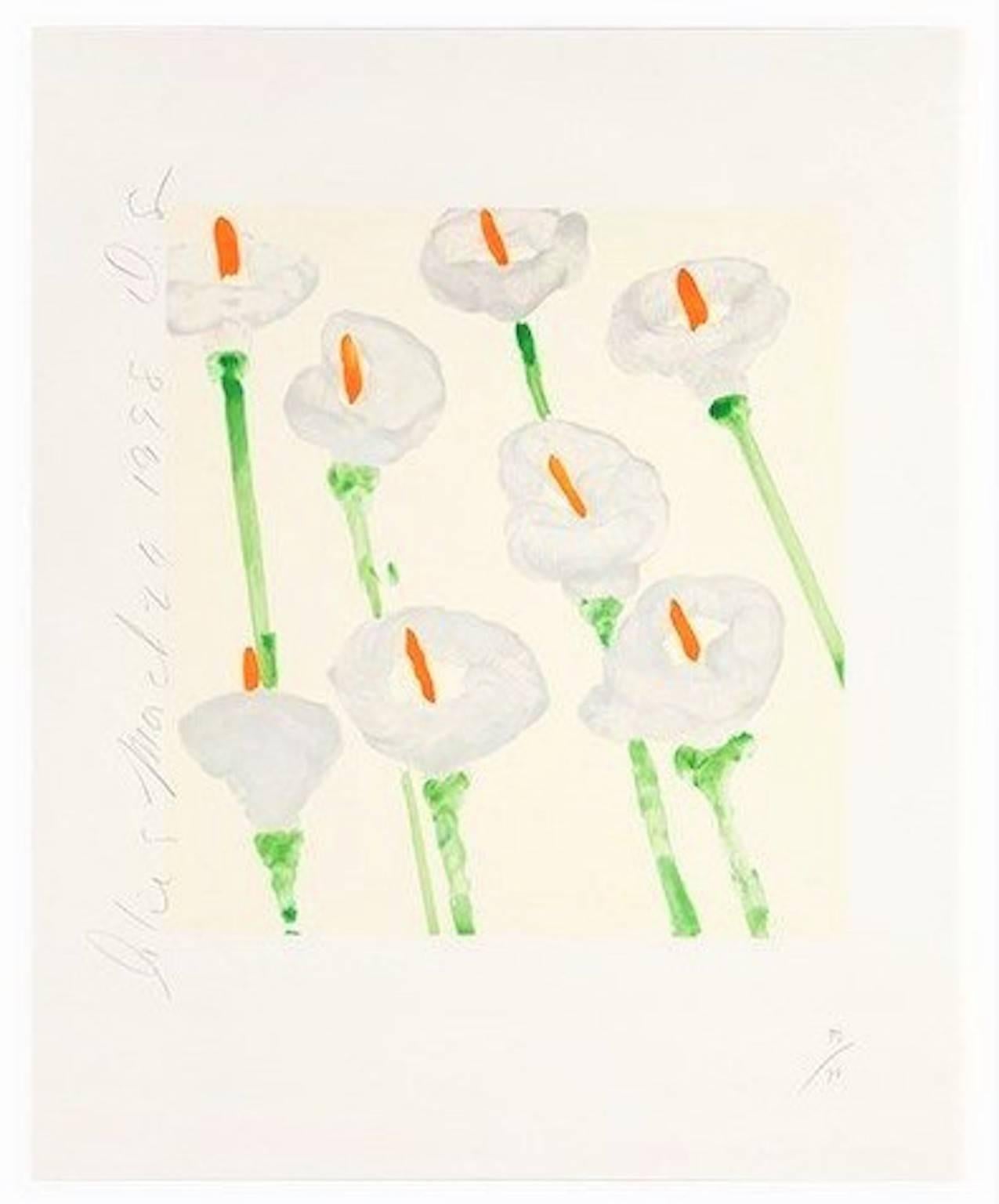 Lilies - Print by Donald Sultan