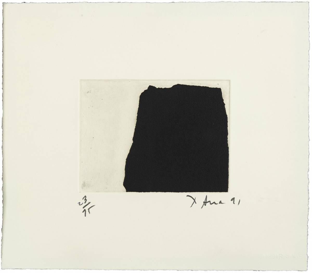 Videy Afanger 1 - Print by Richard Serra