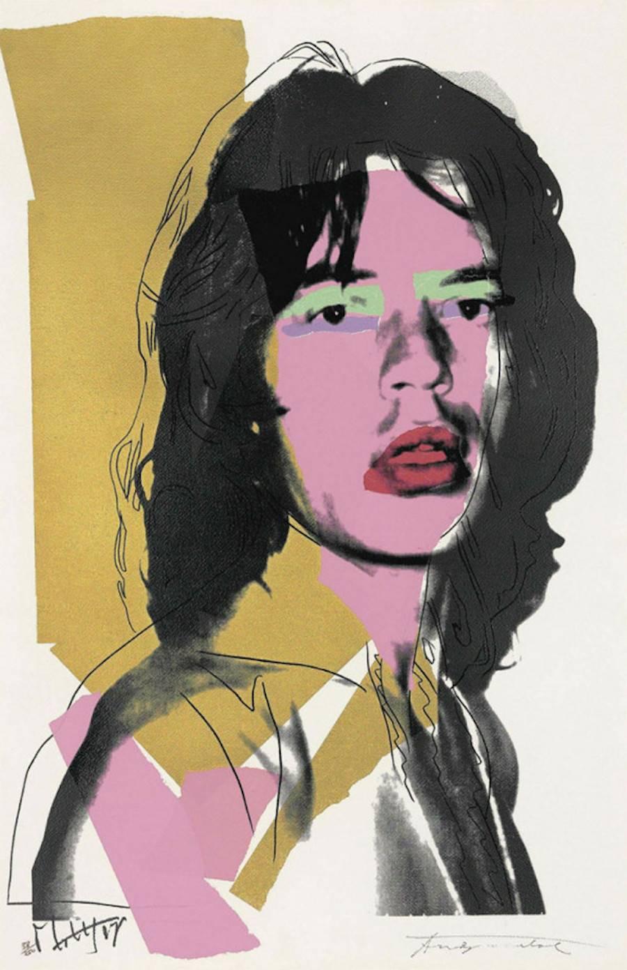 Mick Jagger #143 - Print by Andy Warhol