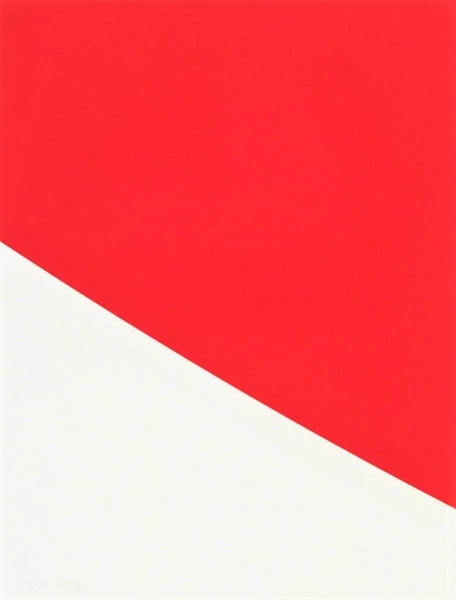 Red Curve - Print by Ellsworth Kelly