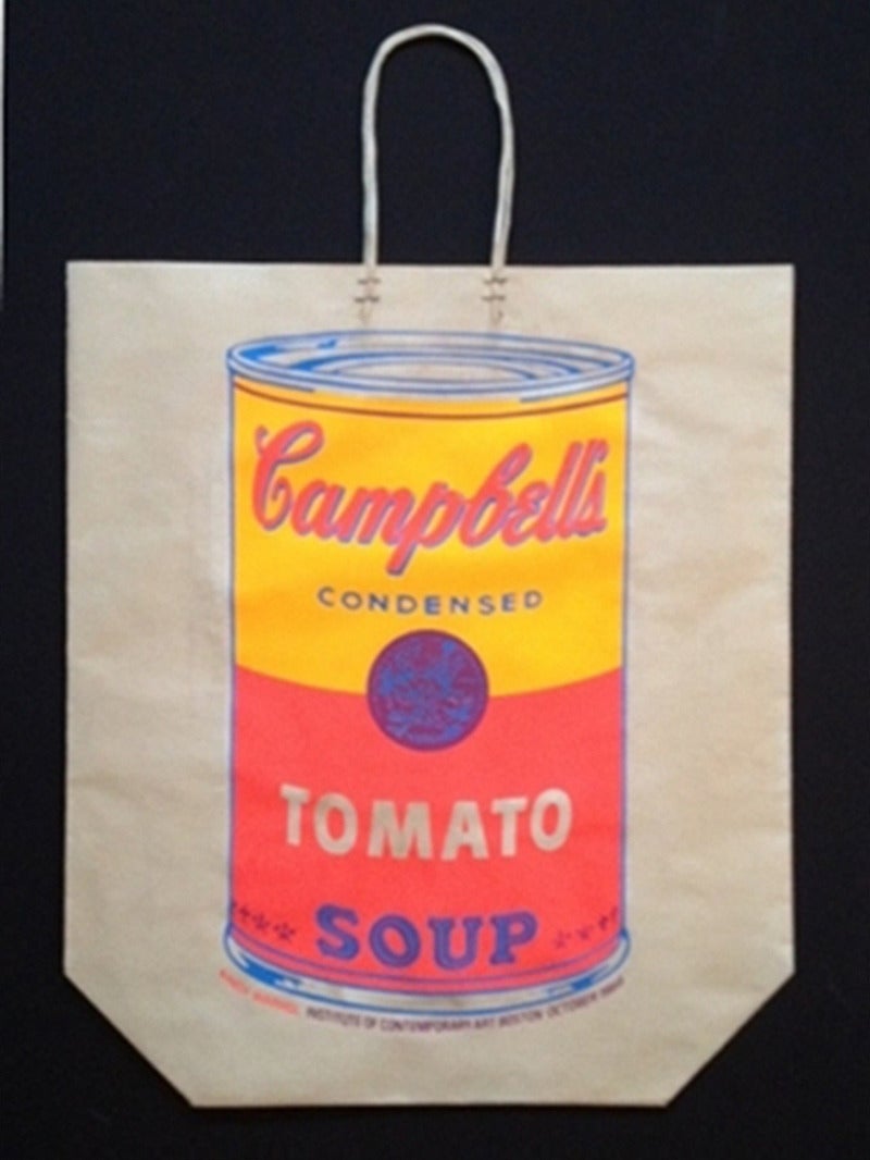 Andy Warhol Print - Campbell's Tomato Soup (Shopping Bag)