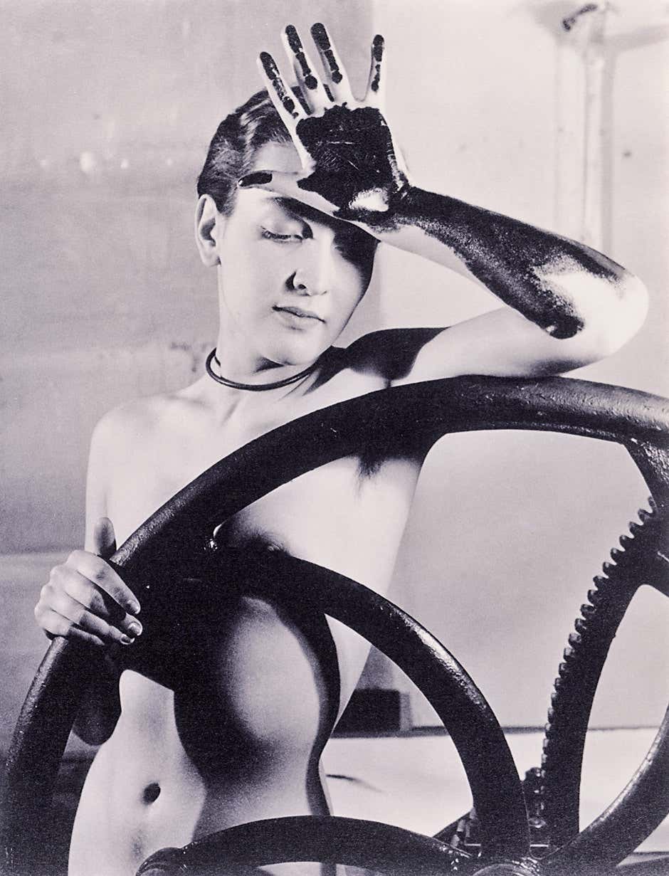 Man Ray Nude Print - Erotique Voilée.