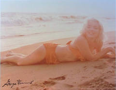 Marilyn On The Beach