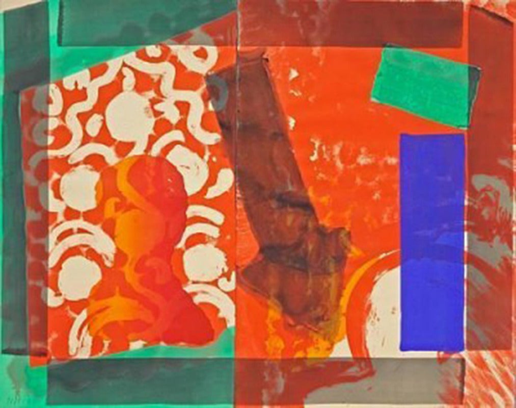 Howard Hodgkin Print - Moonlight (diptych)