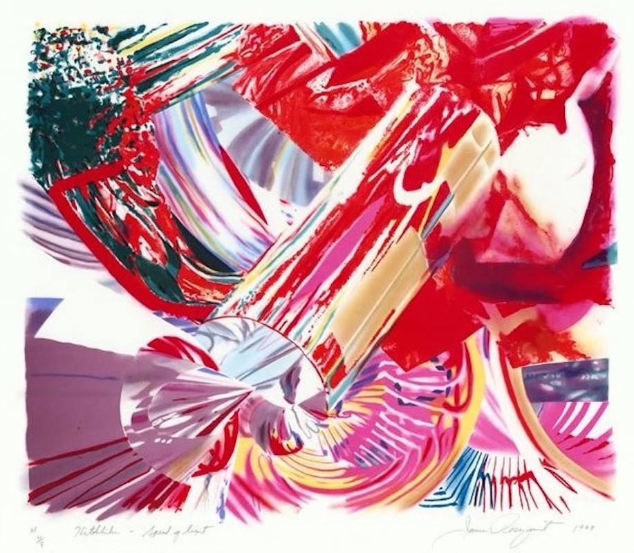 Hitchhiker, Speed of Light - Print by James Rosenquist