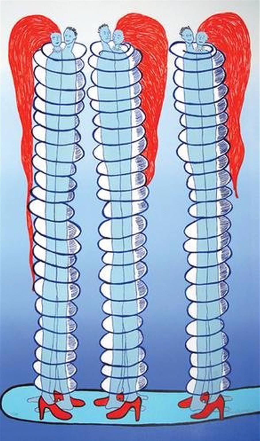 Couples - Print by Louise Bourgeois