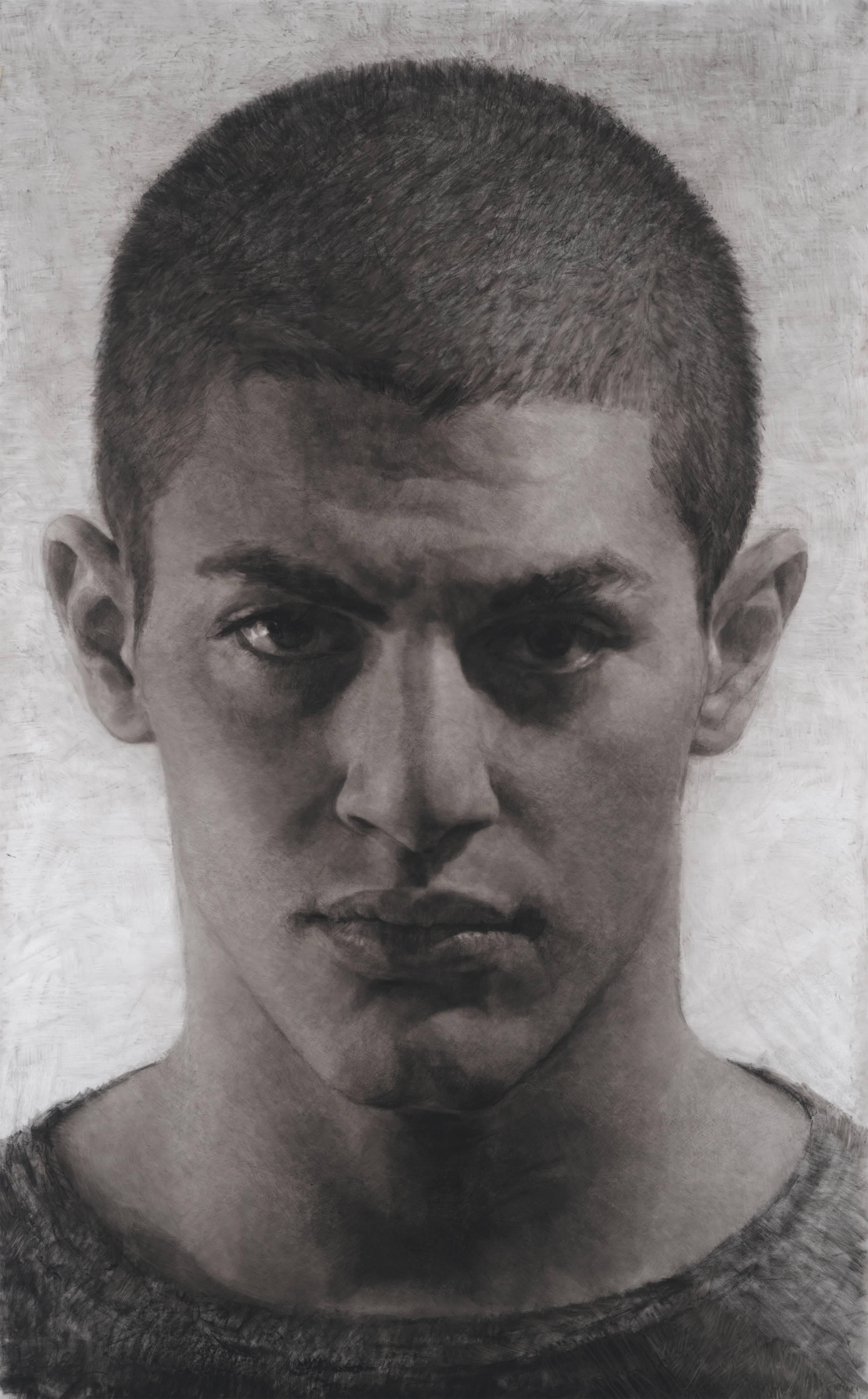 Mary Borgman Figurative Painting - Portrait of Justin Shanitkvich