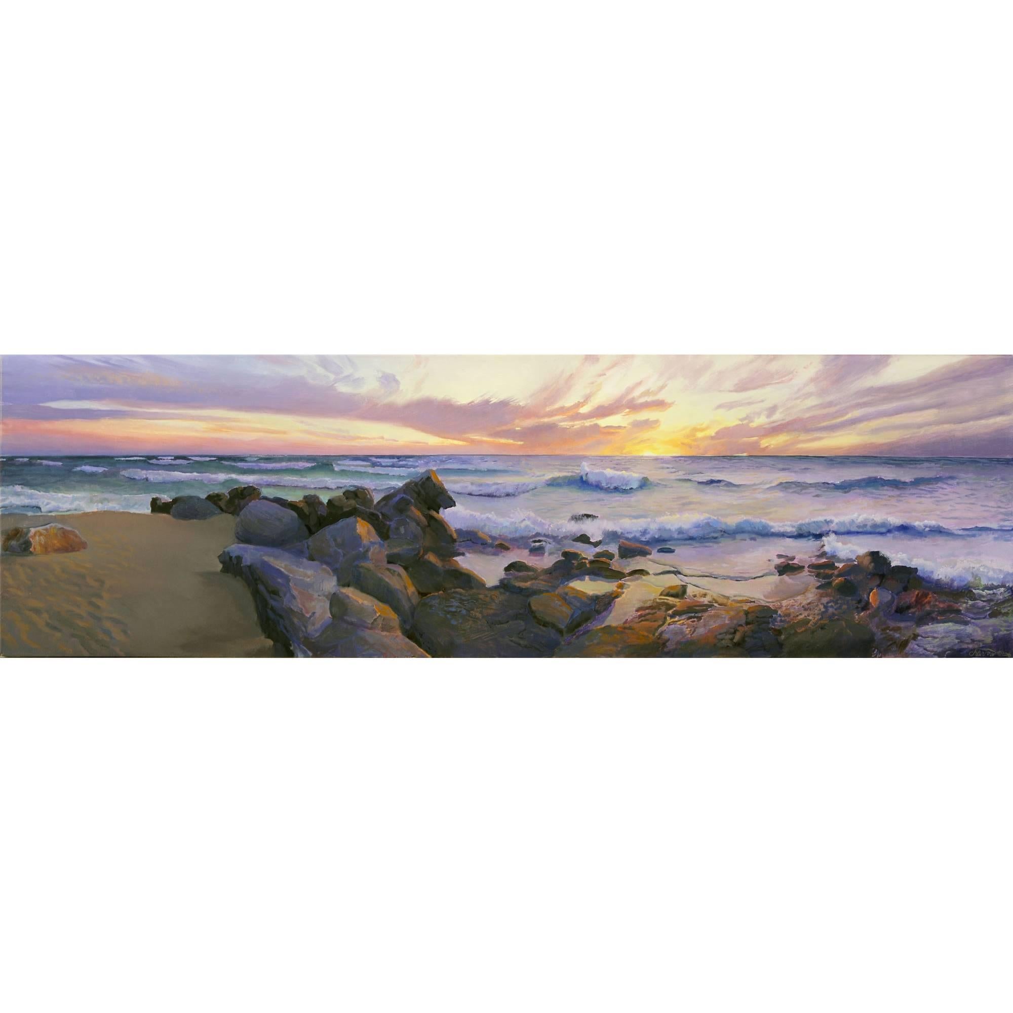 Art Chartow Landscape Painting - Goodhart Rocks