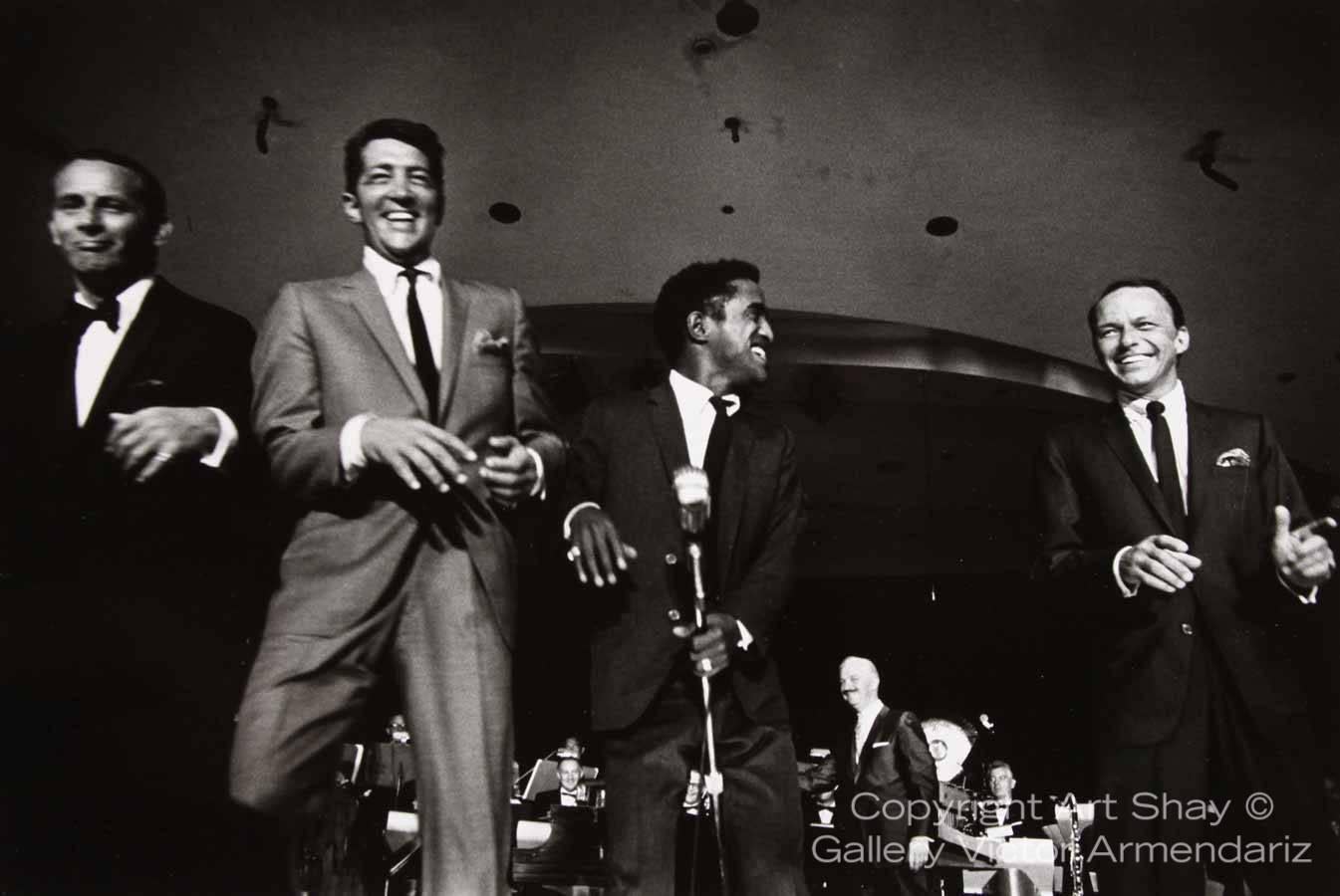 Rat Pack Black And White 8 For Sale on 1stDibs