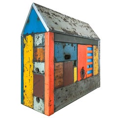 Structure #49, Multicolor Multitexture Steel Barn House 5