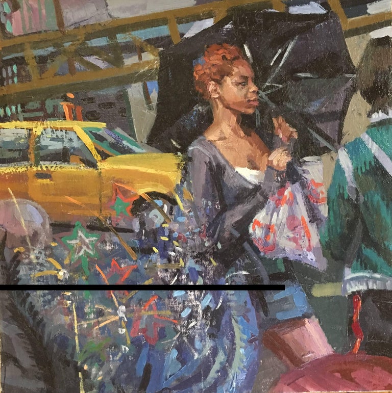 Ben Duke Figurative Painting - Home Again, Home Again