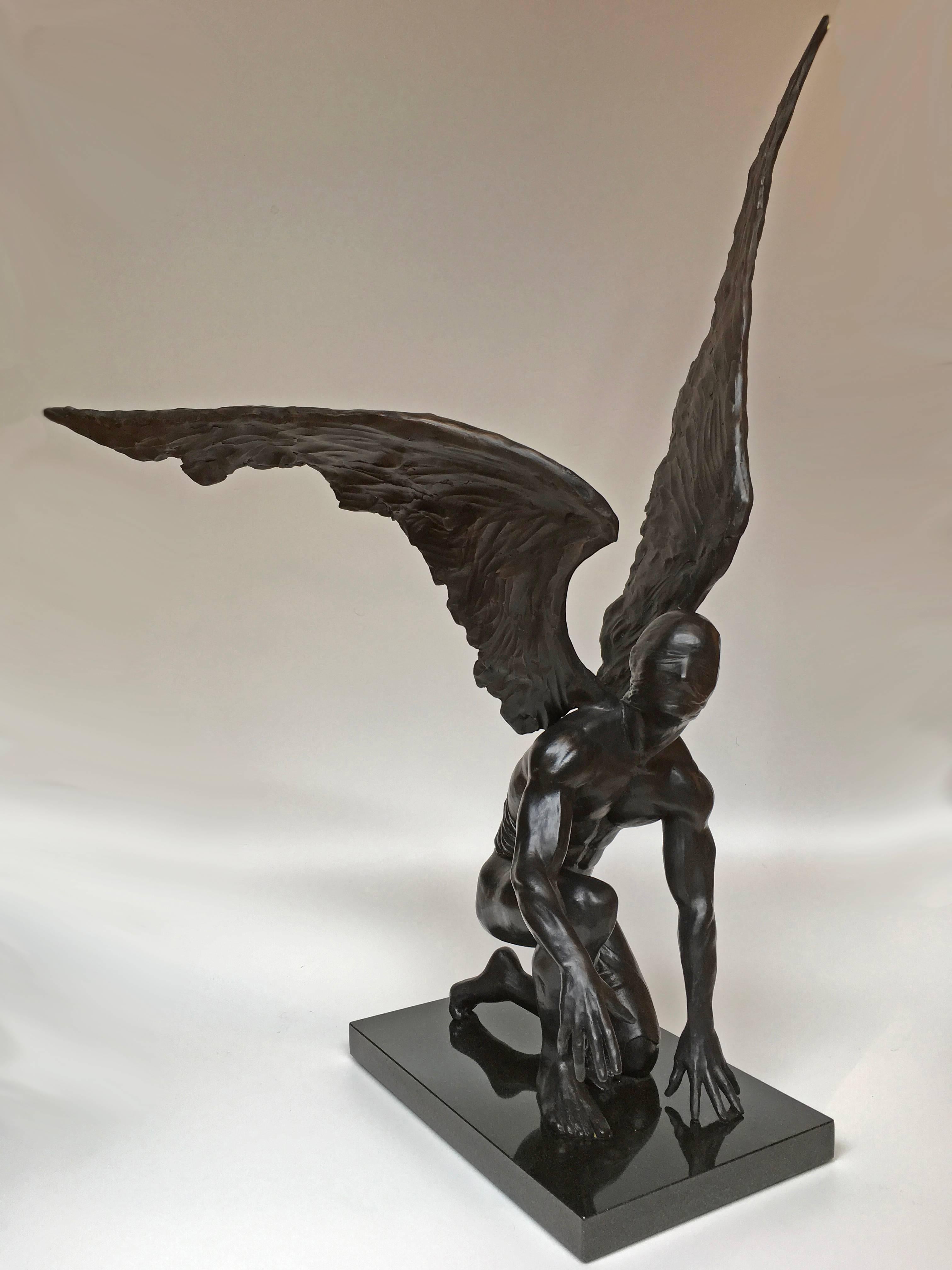 Dean Kugler Figurative Sculpture - Gravity