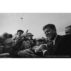 JFK Surrounded by Ohio Crowd, 1960