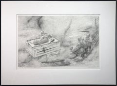Study for Truth Implement Co. - Graphite on Mylar, Original Drawing