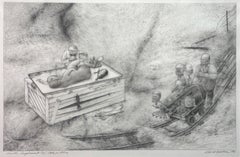 Étude pour la société Truth Implement Co. - Graphite sur Mylar, dessin original