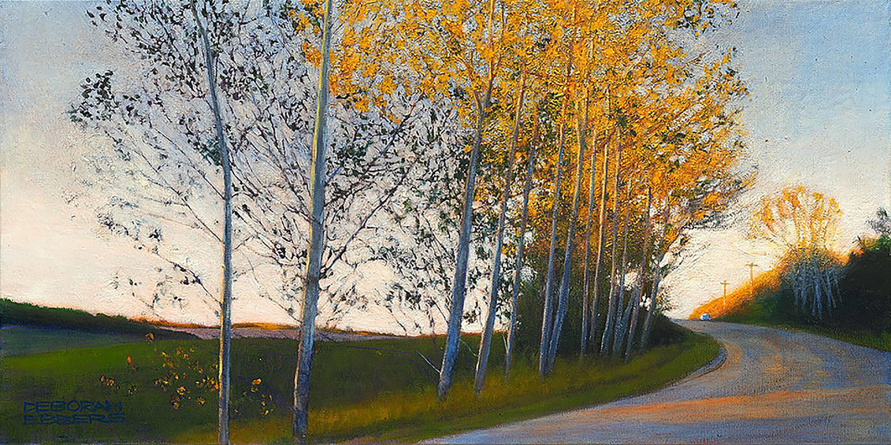Deborah Ebbers Landscape Painting - The Road Home