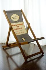 This Is Where Its Fucking At Print Deck Chair