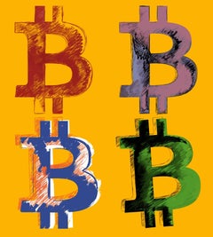 Bit Coin - Andy Warhol Style!