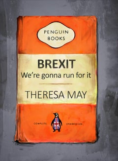 BREXIT Theresa May, Size 20" x 16"