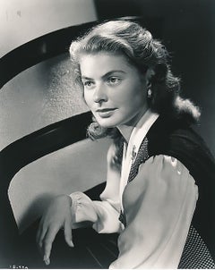 Ingrid Bergman a "One-of-a-Kind" original 8 x 10 negative by Ernest Bachrach