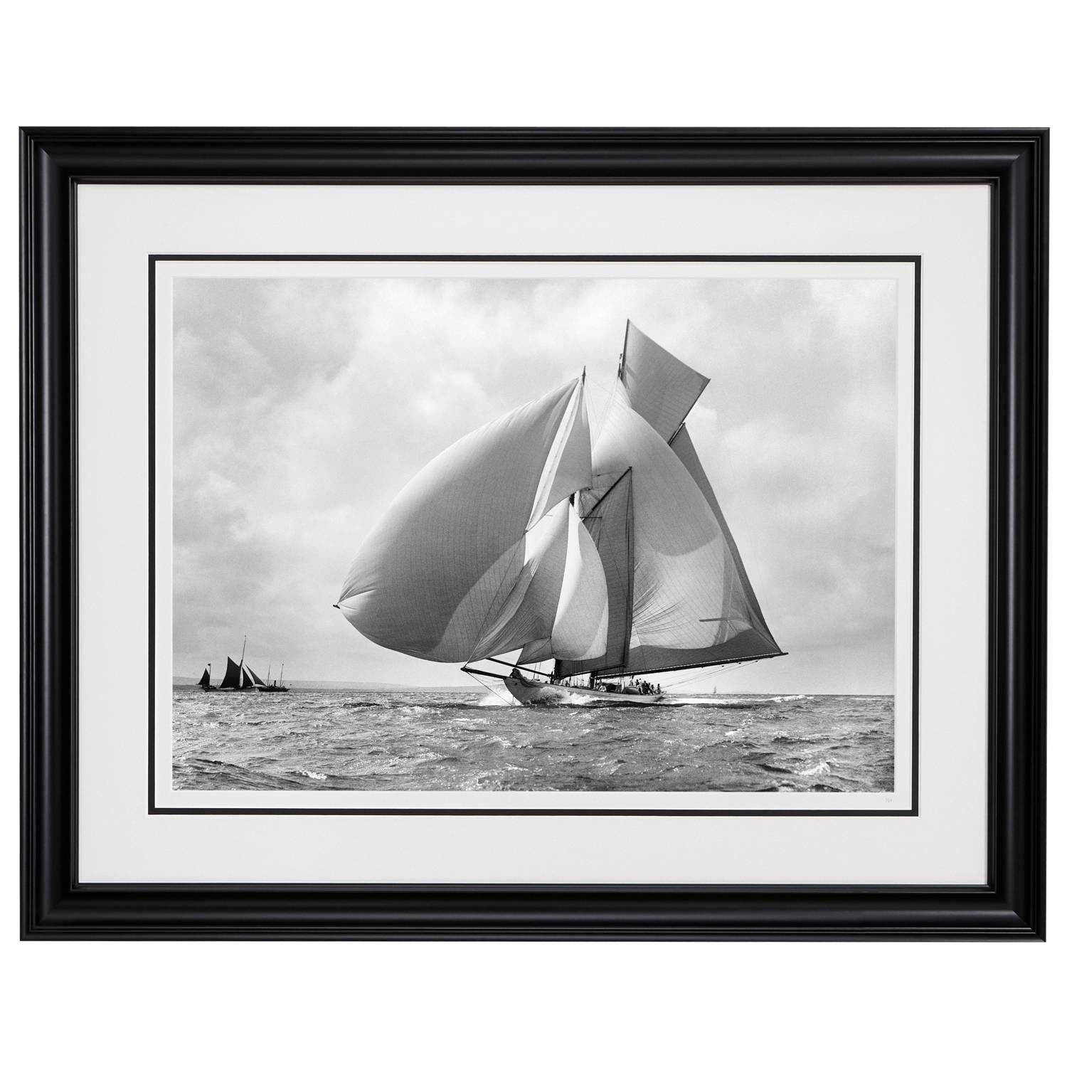 Classic Sailing Yacht Suzanne, 1911 - Photograph by Frank Beken