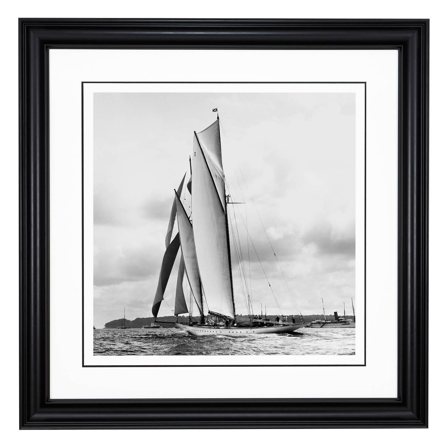 Sailing Yacht Westward, 1920 - Photograph by Frank Beken