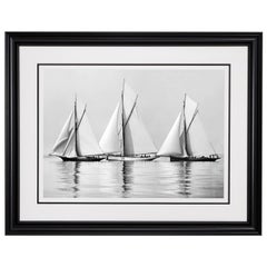 Sailing Yacht Deerhound, Vanduara & Neptune, August 1885