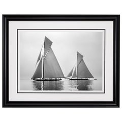 Sailing Yacht Shamrock 4 & Shamrock 23m, 1914
