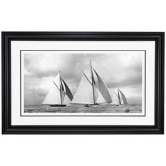 Sailing Yacht Lulworth, White Heather & Britannia, 1927