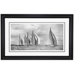 J Class Sailing Yachts Britannia, Astra, Shamrock V, Candida & Velsheda, 1934