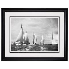 Sailing Yacht Britannia, Astra, Shamrock V, Candida & Velsheda, 1934