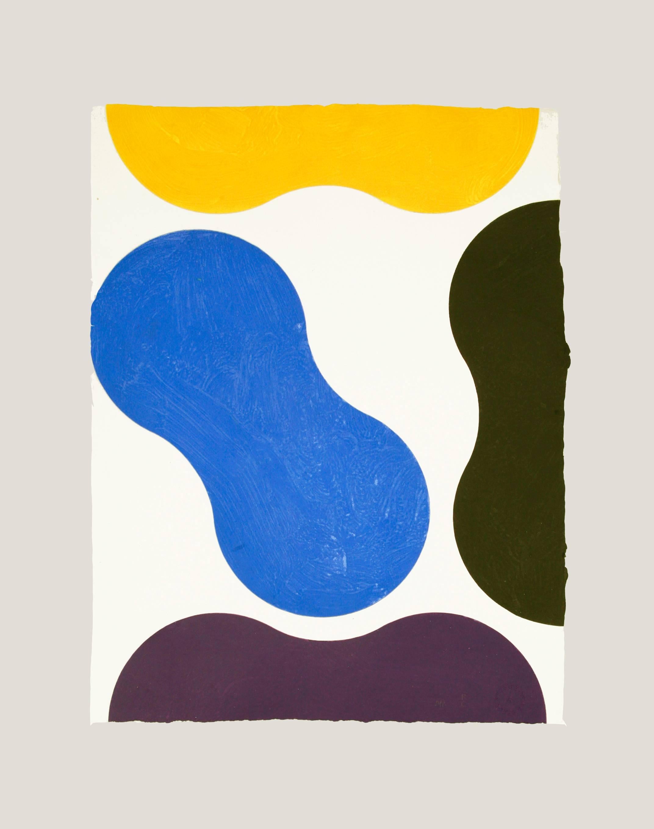 Richard Gorman Abstract Print - KAN III