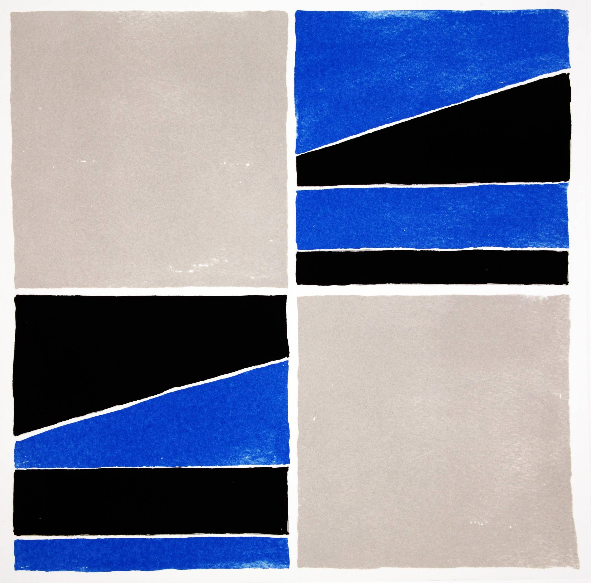 Ronnie Tallon Abstract Print - Square 4